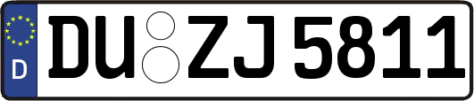 DU-ZJ5811