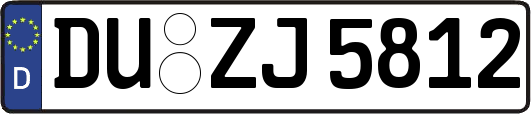 DU-ZJ5812