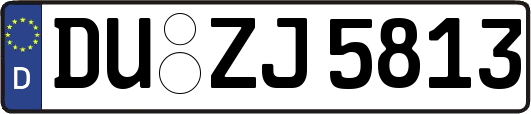 DU-ZJ5813