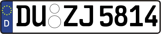 DU-ZJ5814