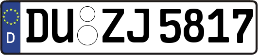 DU-ZJ5817