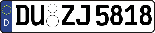 DU-ZJ5818