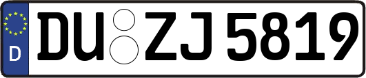 DU-ZJ5819