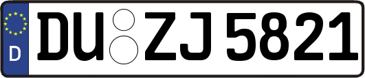 DU-ZJ5821