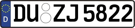 DU-ZJ5822