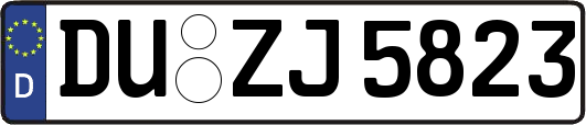DU-ZJ5823