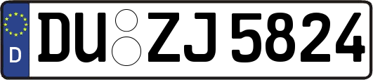 DU-ZJ5824