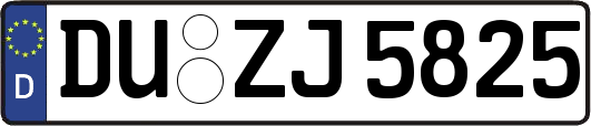 DU-ZJ5825