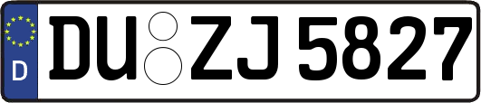 DU-ZJ5827