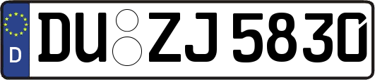 DU-ZJ5830