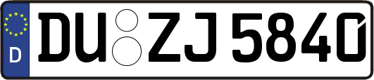 DU-ZJ5840