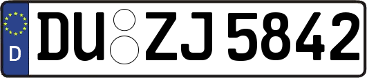 DU-ZJ5842