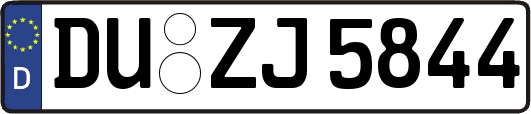DU-ZJ5844