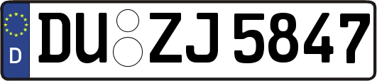 DU-ZJ5847