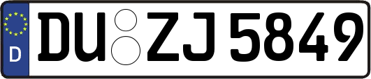 DU-ZJ5849