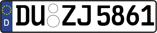 DU-ZJ5861