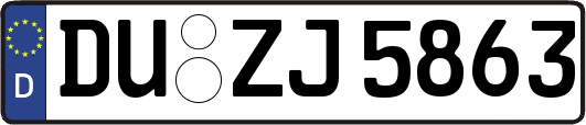 DU-ZJ5863