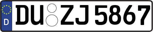 DU-ZJ5867