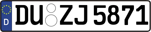 DU-ZJ5871