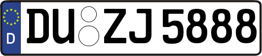 DU-ZJ5888