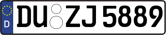 DU-ZJ5889