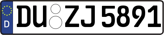 DU-ZJ5891