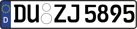 DU-ZJ5895