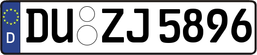 DU-ZJ5896