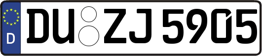 DU-ZJ5905