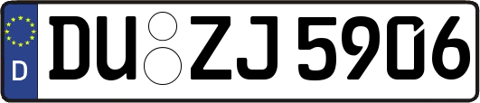 DU-ZJ5906