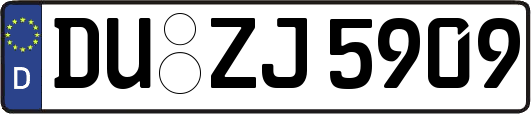 DU-ZJ5909