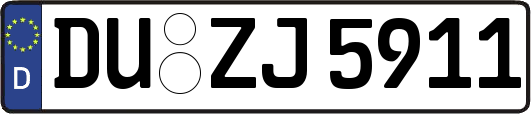 DU-ZJ5911