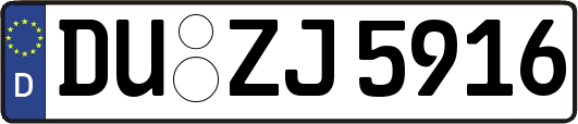 DU-ZJ5916