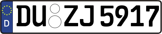DU-ZJ5917