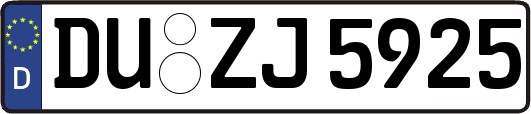 DU-ZJ5925