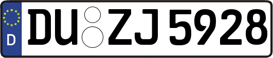 DU-ZJ5928
