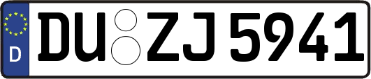 DU-ZJ5941