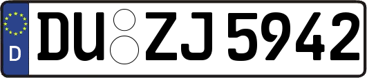 DU-ZJ5942