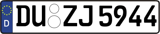 DU-ZJ5944