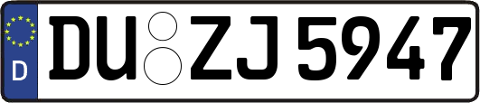 DU-ZJ5947