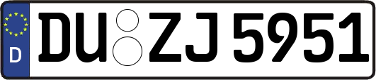 DU-ZJ5951