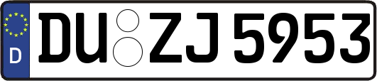 DU-ZJ5953