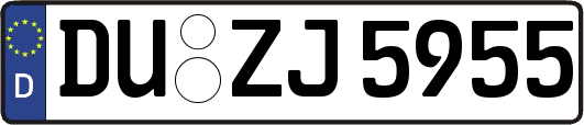 DU-ZJ5955