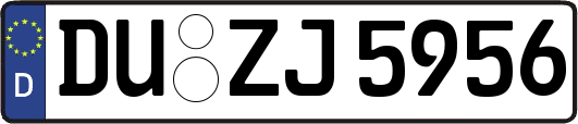 DU-ZJ5956