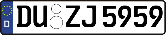 DU-ZJ5959