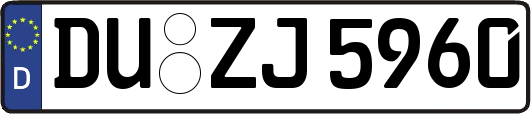 DU-ZJ5960