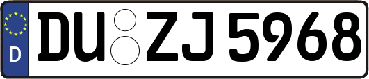 DU-ZJ5968