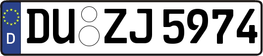 DU-ZJ5974