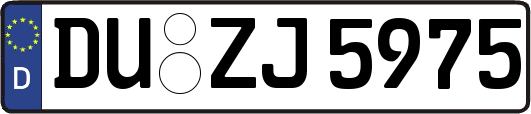 DU-ZJ5975