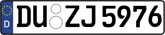 DU-ZJ5976